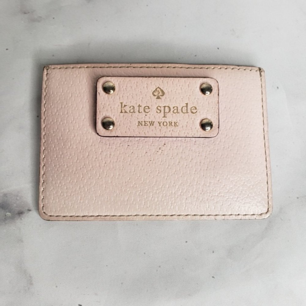 Kate spade leather cardholder